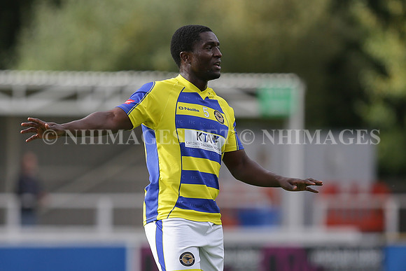 Farnborough vs Arlesey Town, Evo-Stik Southern Division One Central, Football, Cherrywood Road, Farnborough, Hampshire, United Kingdom - 24 Sep 2016