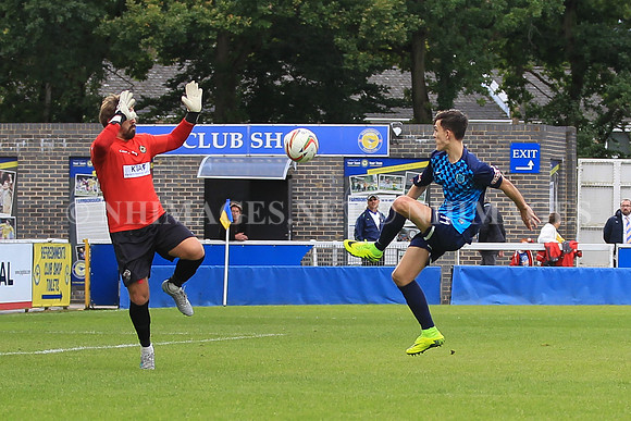 Farnborough vs Arlesey Town, Evo-Stik Southern Division One Central, Football, Cherrywood Road, Farnborough, Hampshire, United Kingdom - 24 Sep 2016