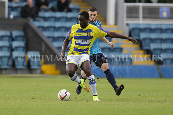 Farnborough vs Arlesey Town, Evo-Stik Southern Division One Central, Football, Cherrywood Road, Farnborough, Hampshire, United Kingdom - 24 Sep 2016