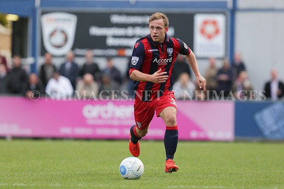 Hampton & Richmond vs Maidenhead United, National League South, Football, the Beveree Stadium, Hampton, Middlesex, United Kingdom - 22 Oct 2016
